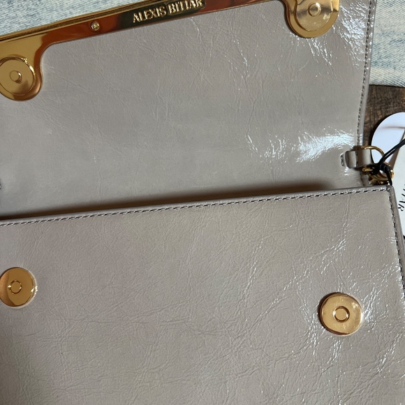 Never worn Alexis Bittar Grey gorgeous bag - Picture 3 of 5